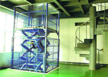 2000kg ความจุ Manual Lift ตาราง 4m Lift Height Industrial Heavy Duty