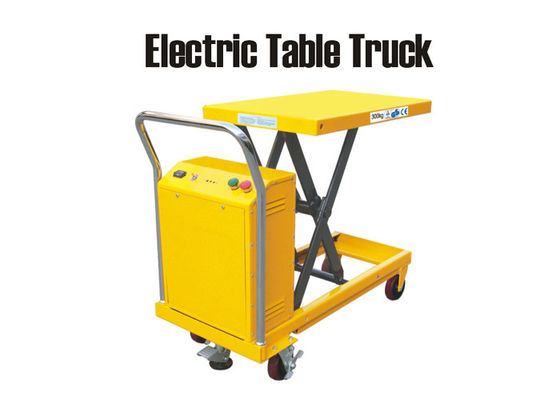 คุณภาพ  500kg Loading Electric Lift Table , Industrial Lift Tables Customized Size โรงงาน