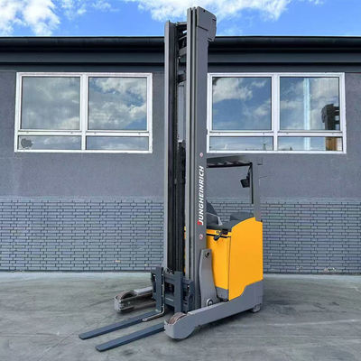 คุณภาพ  Various Heights Used Reach Truck Jungheinrich Brand Warehouse Forklift Trucks โรงงาน